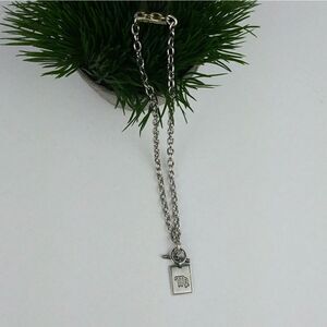 ♍Stainless steel Virgo zodiac necklace